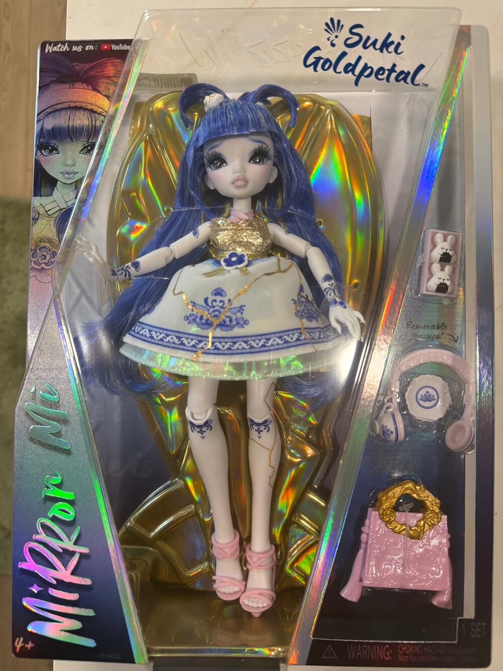 Mirror Mi Suki Goldpetal Fashion Doll Walmart Exclusive Fragile Emotion NIB MGA